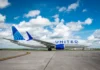 United Airlines Starlink Wi-Fi rollout gains momentum a plane on the runway. United Airlines Starlink Wi-Fi. {Tech} for Travel. https://techfortravel.co.uk